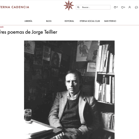 Tres poemas de Jorge Teillier